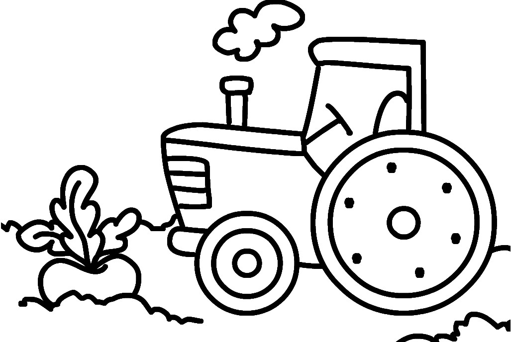 Ausmalbilder Traktoren
 traktor