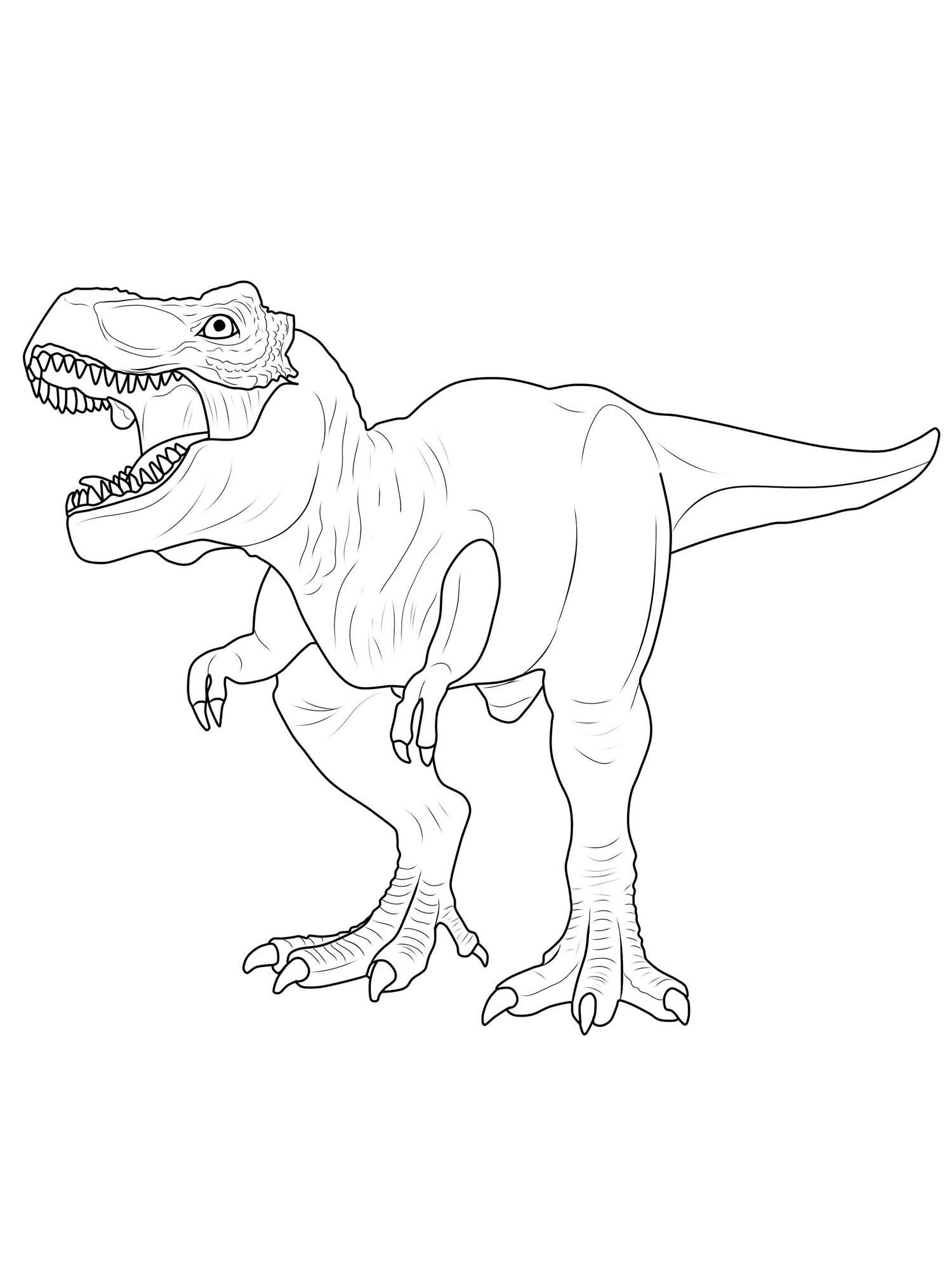 Ausmalbilder Tyrannosaurus Rex
 Ausmalbild Dinosaurier und Steinzeit Dinosaurier ausmalen