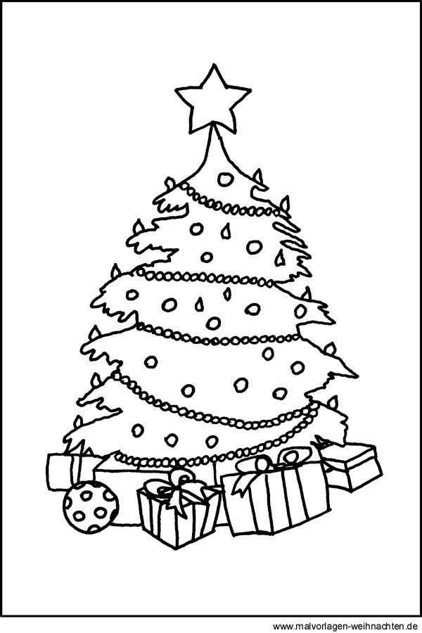 Ausmalbilder Weihnachten Für Kinder
 malvorlagen weihnachten weihnachtsbaum – Ausmalbilder für