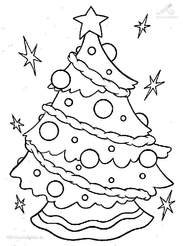 Ausmalbilder Weihnachtsbaum
 Grosse 64 08 KB