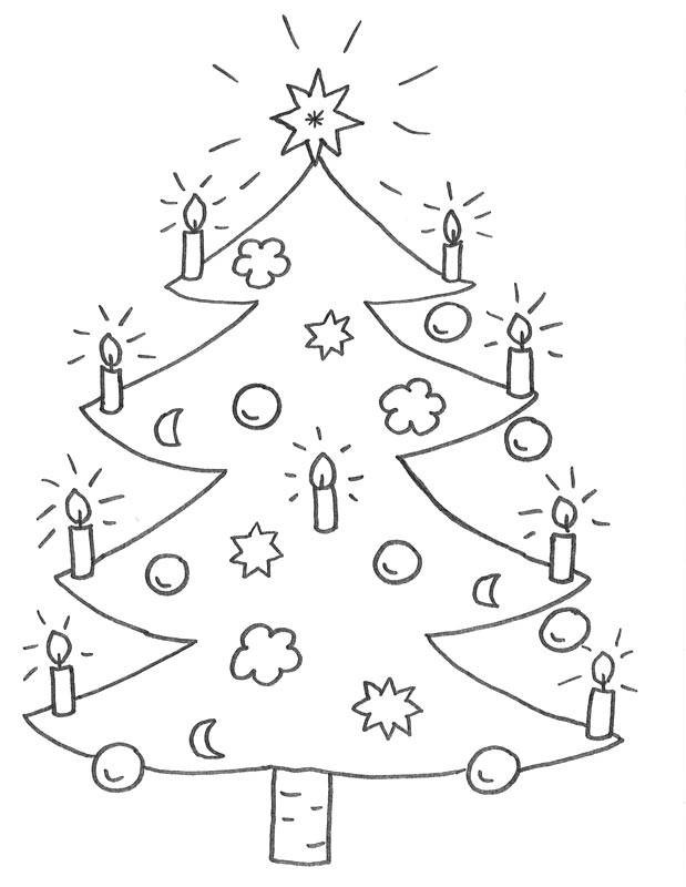 Ausmalbilder Weihnachtsbaum Mit Geschenken
 Kostenlose Malvorlage Weihnachten Weihnachtsbaum zum Ausmalen