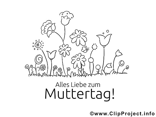 Ausmalbilder Zum Muttertag
 Alles Liebe zum Muttertag Ausmalbilder kostenlos