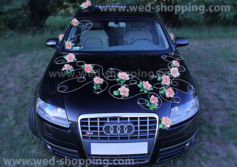 Auto Schmücken Hochzeit
 HOCHZEIT CO Autoschmuck und Kunstblumen