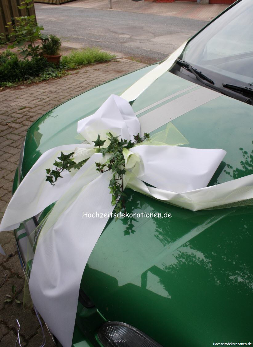 Autoschleife Hochzeit
 Autoschleife Hochzeit mit Calla