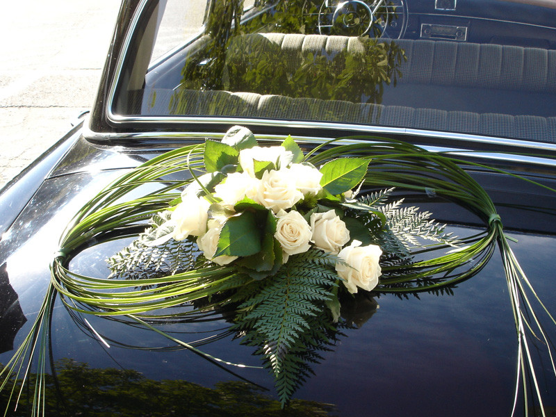 Autoschmuck Hochzeit Blumen
 Hochzeit