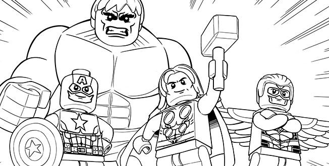 Avengers Ausmalbilder Zum Ausdrucken
 Ausmalbilder Avengers Lego Lego kids