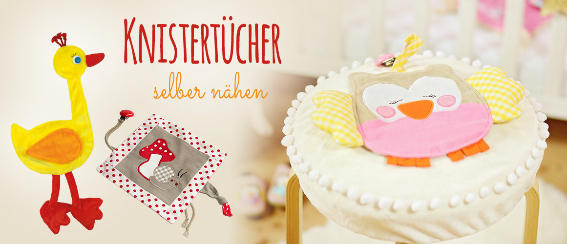 Baby Geschenke Nähen
 Ein ganz besonderes Geschenk zur Geburt – Nähen für Babys