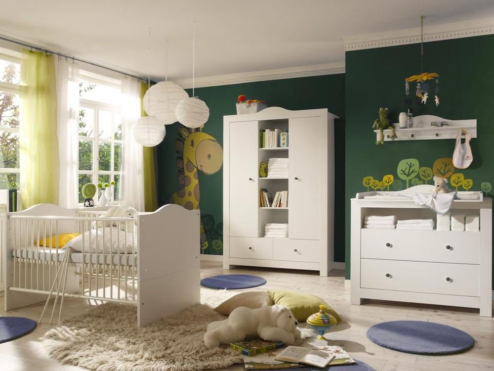 Baby Kinderzimmer Komplett Günstig
 Kinderzimmer Zwillingszimmer Twin Babyzimmer Set Komplett