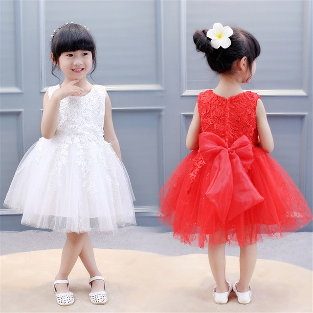 Baby Kleid Für Hochzeit
 BibiCola Mädchen kleid festzug kleid Hochzeit Brautkleid