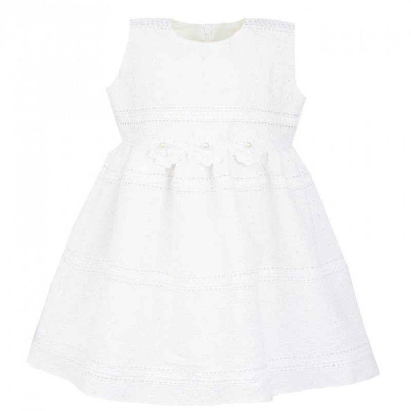 Baby Kleid Für Hochzeit
 Baby Mädchen Kleid Festlich Hochzeit Taufe Bestrickt