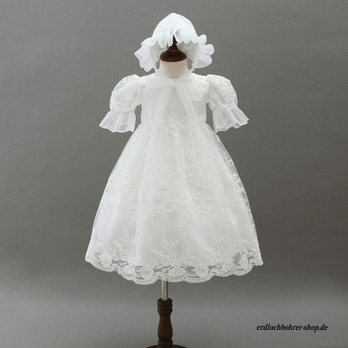 Baby Kleid Für Hochzeit
 HAPPYPLUS Elfenbein Spitze Baby Mädchen Kleid Hochzeit