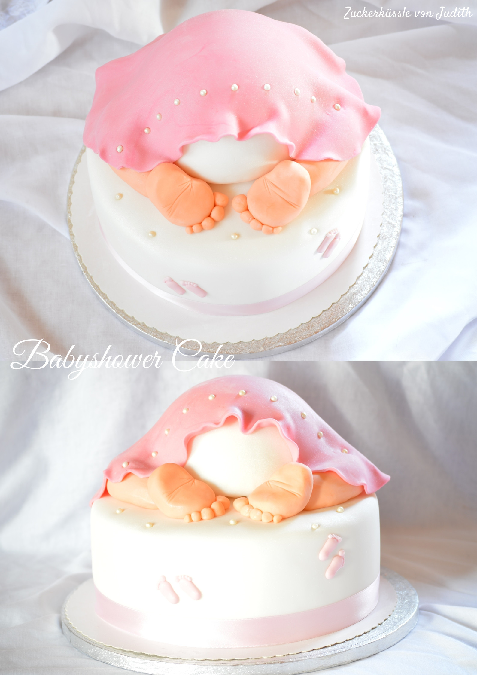 Baby Kuchen
 Babyshower Cake Babypopo