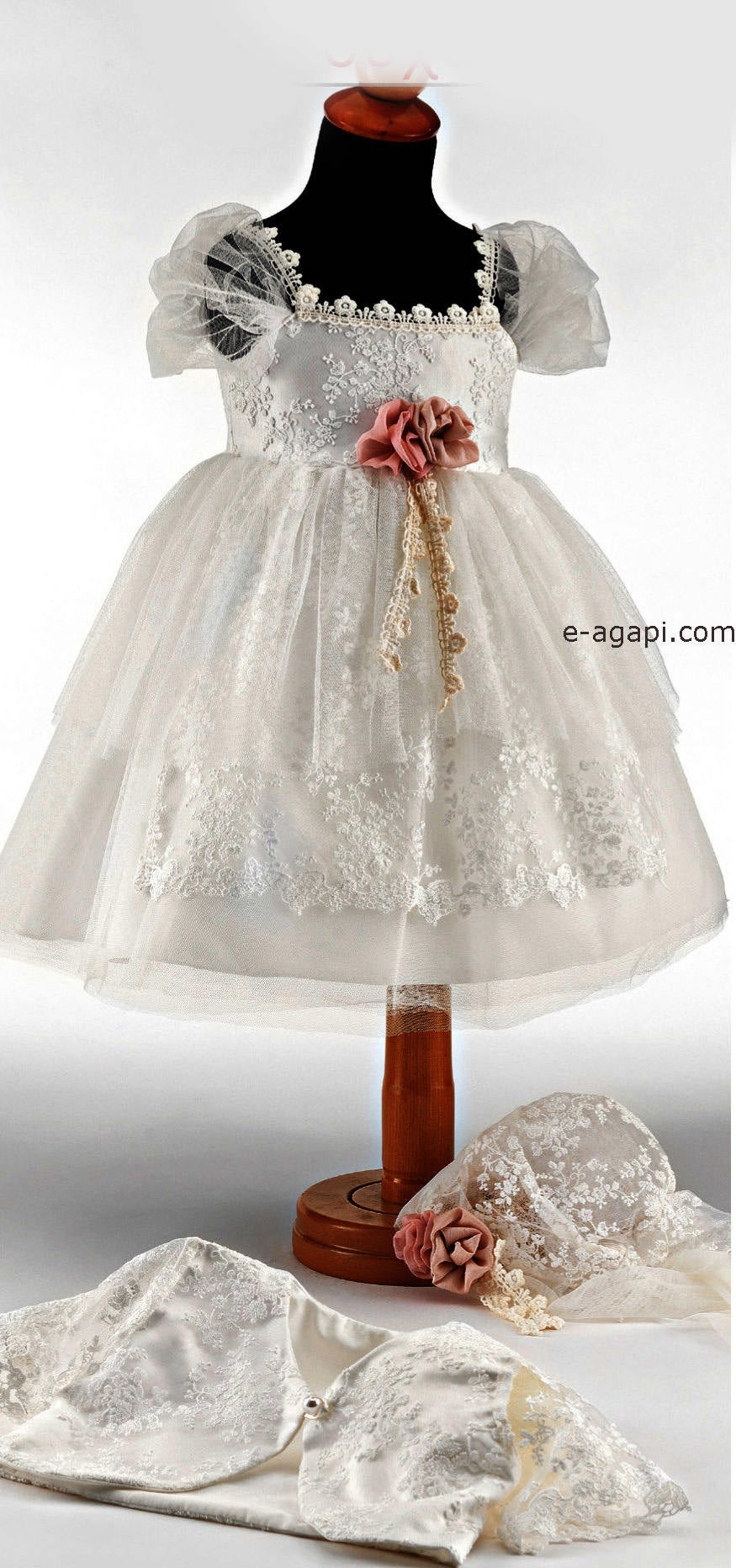 Babykleid Hochzeit
 Baby Mädchen Hochzeit Kleid Outfit Schuhe Optionen weiß