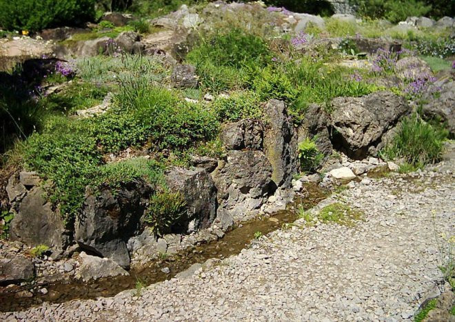 Bachlauf Garten
 Beispiele Quelle Bachlauf Wasserfall Mit Wasser den