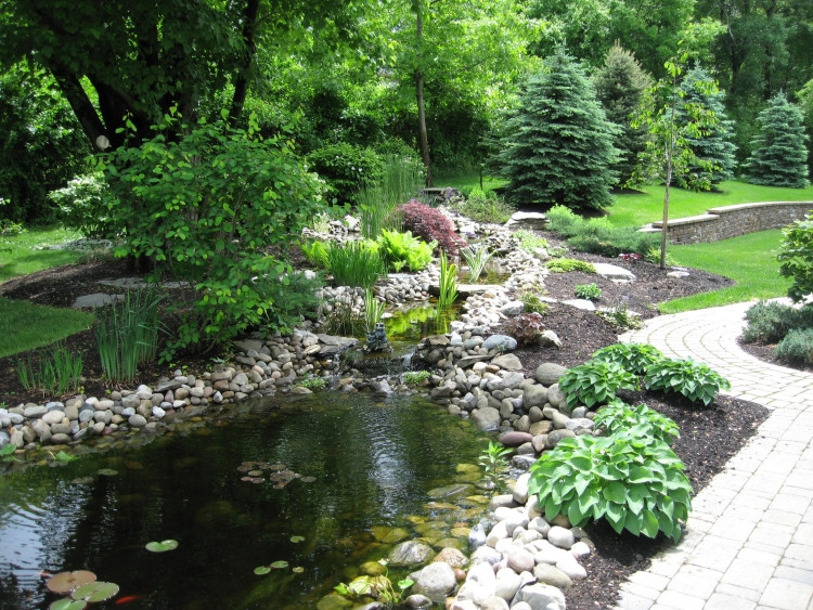 Bachlauf Garten
 Teich mit Bachlauf im Garten anlegen Tipps und Ideen