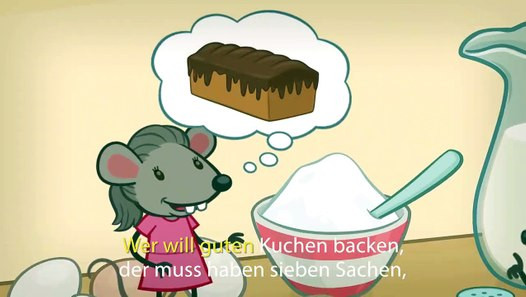 Backe Backe Kuchen Katzen
 Backe backe Kuchen Teil 2 Kinderlieder zum Mitsingen
