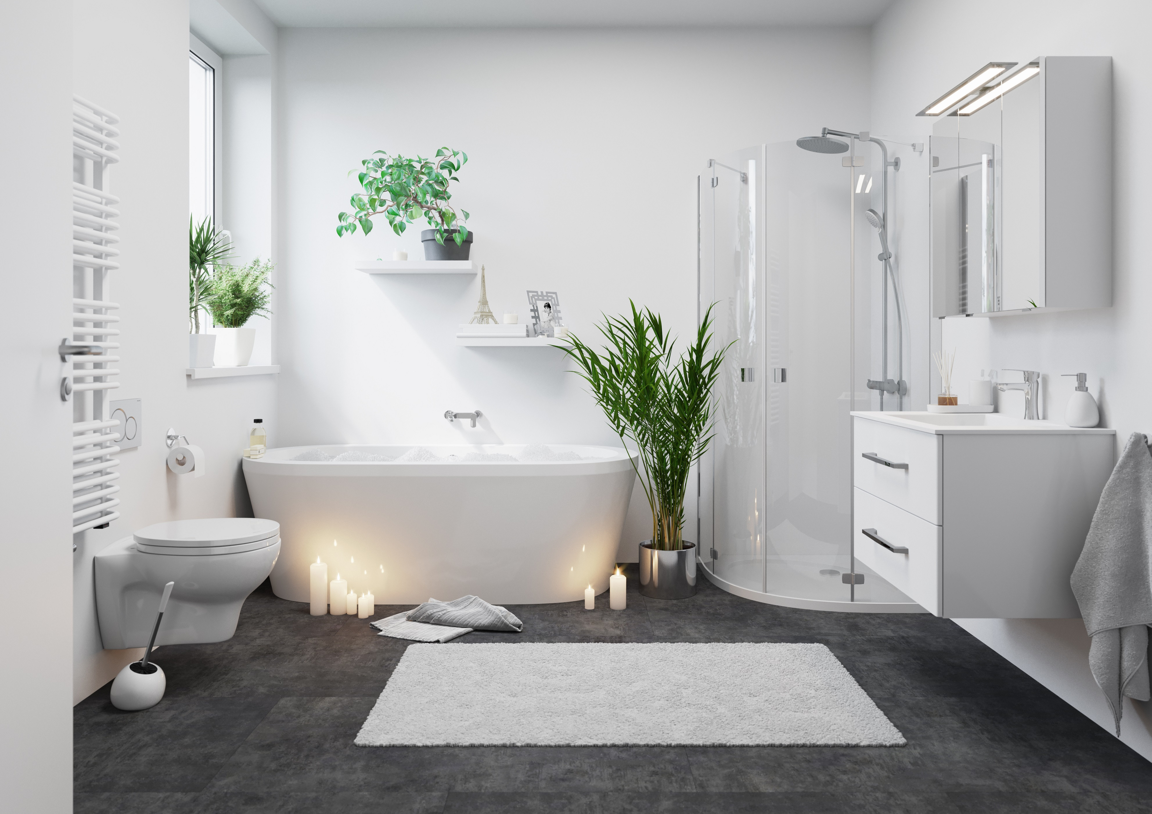 Bad Dekorieren
 Badezimmer dekorieren – Wohlfühl Atmosphäre im Bad