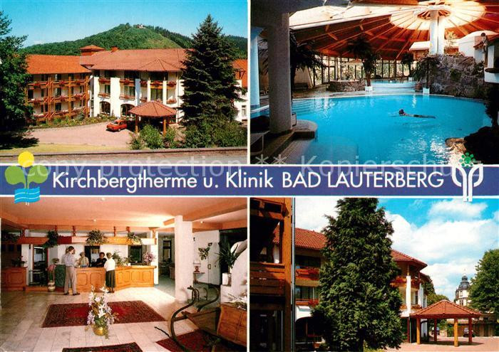 Bad Lauterberg Schwimmbad
 AK Ansichtskarte Bad Lauterberg Kirchbergtherme und