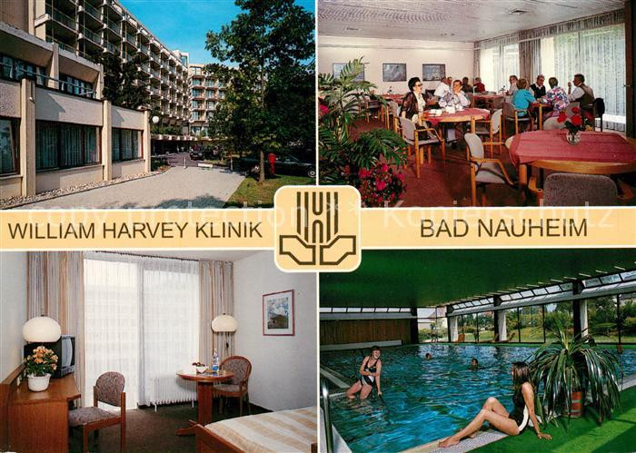 Bad Nauheim Schwimmbad
 AK Ansichtskarte Bad Nauheim William Harvey Klinik