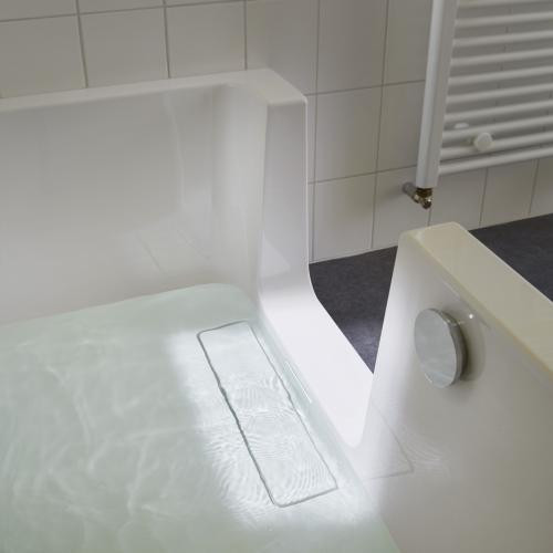 Badewanne Mit Duschzone
 HSK Dobla Badewanne mit Duschzone Einstieg links