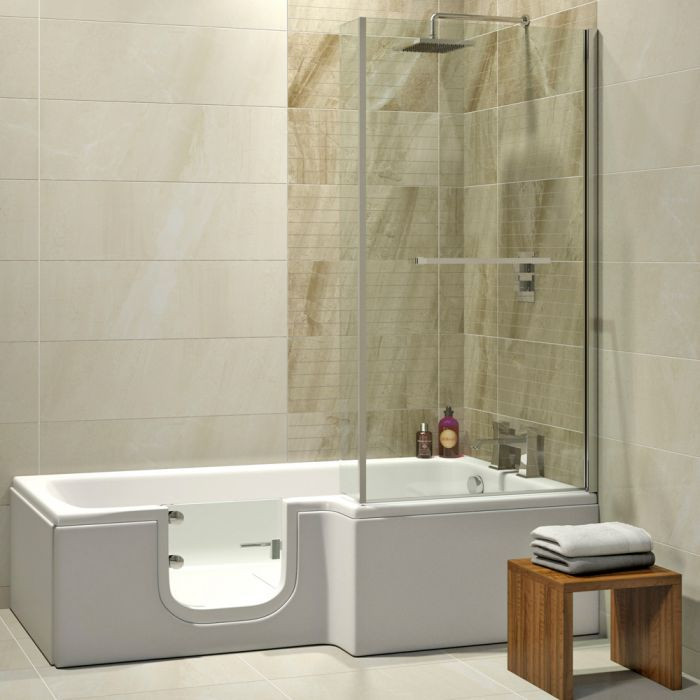 Badewanne Mit Einstieg
 SENIOREN BADEWANNE 170x85 Badewanne mit Einstieg