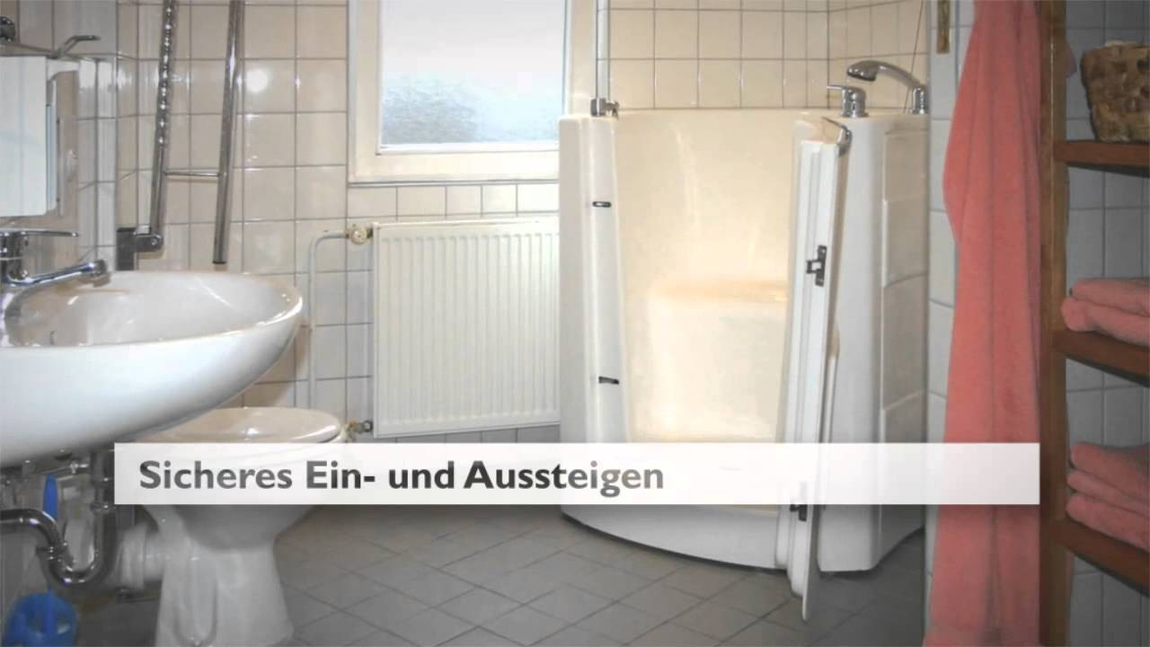 Badewanne Mit Tür
 Badewanne mit Tür Sitzbadewanne Seniorenbadewanne mobile