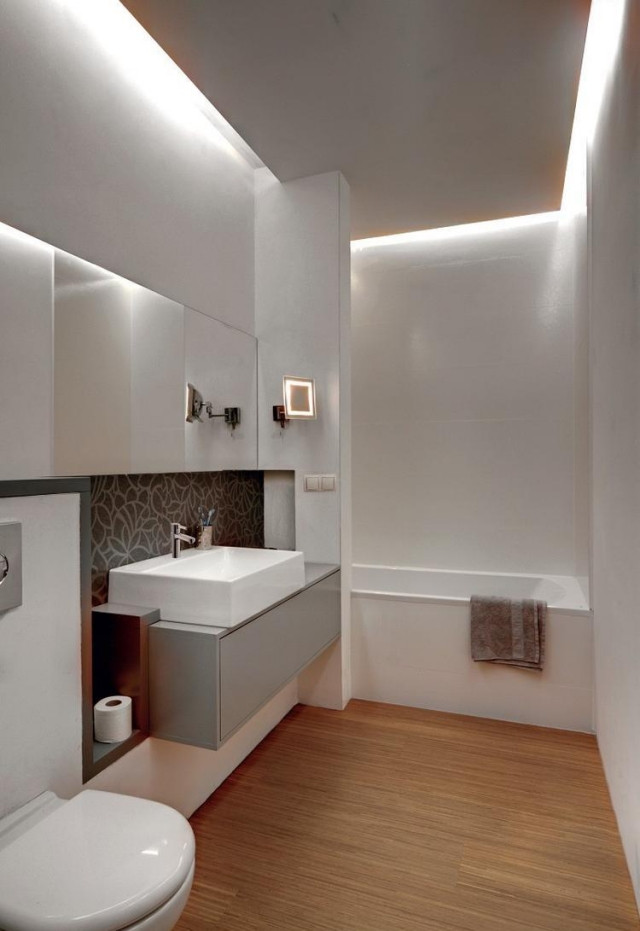 Badezimmer Beleuchtung
 Badezimmer modern einrichten 31 inspirierende Bilder