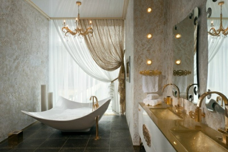 Badezimmer Einrichtung
 Luxus Badezimmer – 49 inspirierende Einrichtungsideen