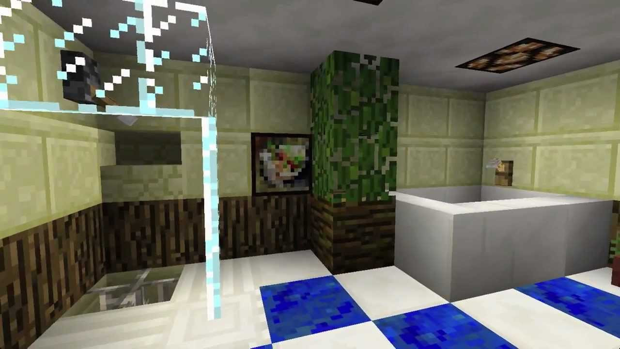 Badezimmer Einrichtung
 Minecraft Einrichtung Badezimmer Tutorial
