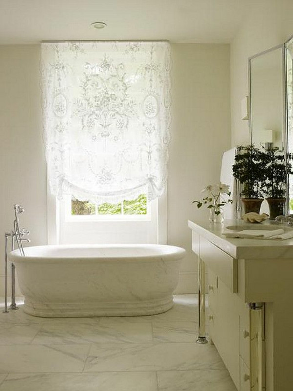 Badezimmer Gardinen
 Dekorative Fenstergestaltung leicht gemacht