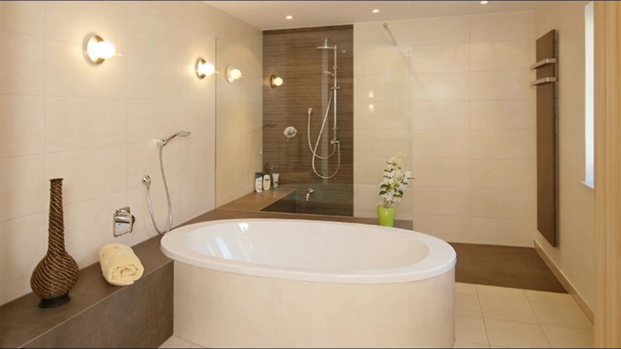 Badezimmer Modern
 Badezimmer modern beige grau midir innen badezimmer