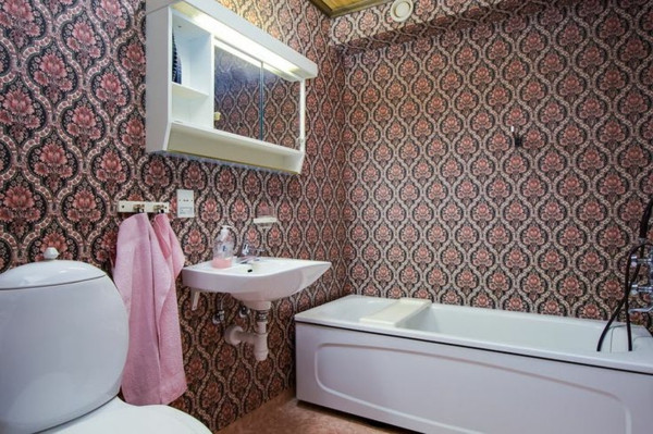 Badezimmer Tapete
 Feuchtraumtapete für Ihr Badezimmer Archzine