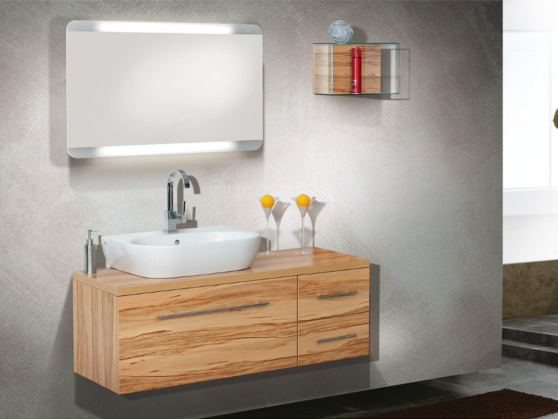 Badezimmermöbel Set
 Design Badezimmermöbel Set mit Waschtischplatte und