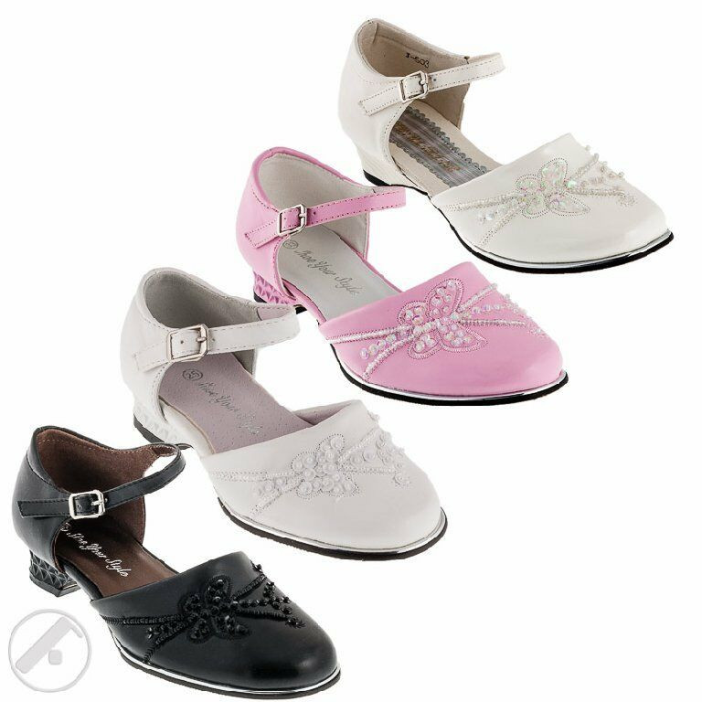 Ballerinas Weiß Hochzeit
 Kinder Damen Ballerina festliche Schuhe Mädchen NEU