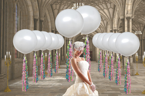 Ballons Hochzeit
 Große Luftballons zur Hochzeit Ballonsupermarkt lineshop