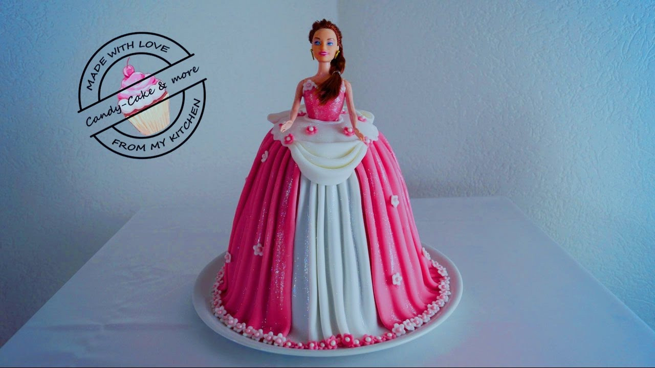 Barbie Kuchen
 Princess Cake I Barbie Torte I Barbie Kuchen I Tutorial