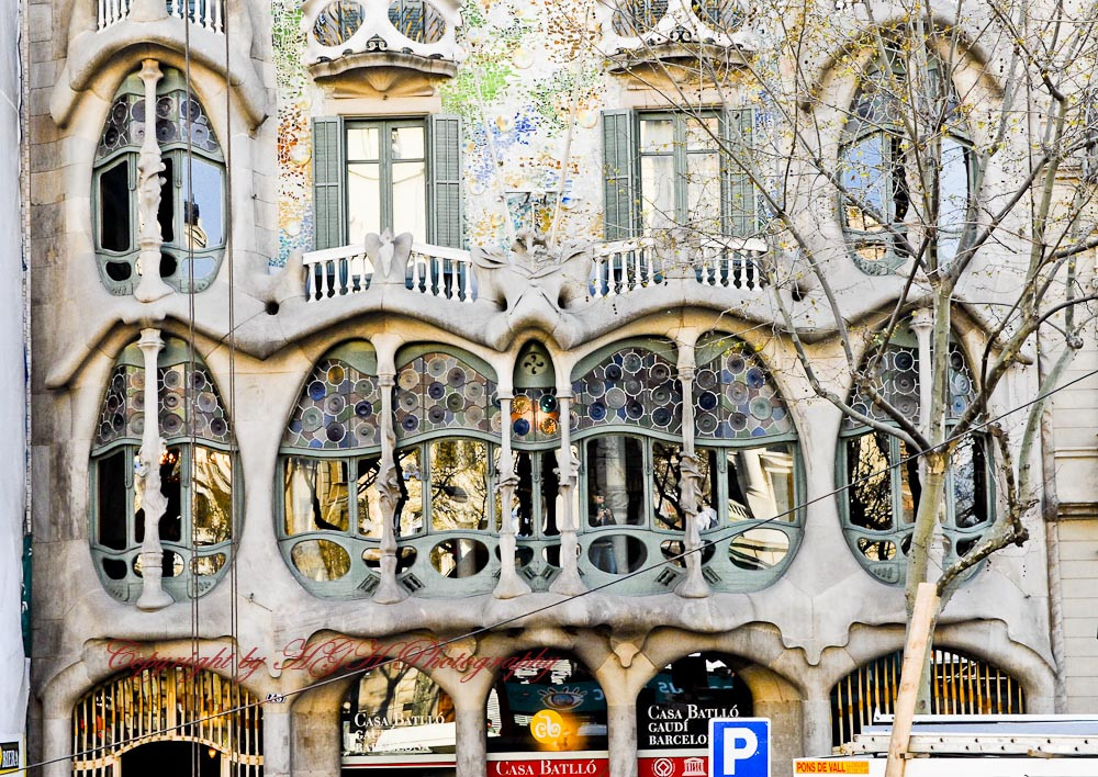 Barcelona Gaudi Haus
 Gaudi Haus Foto & Bild