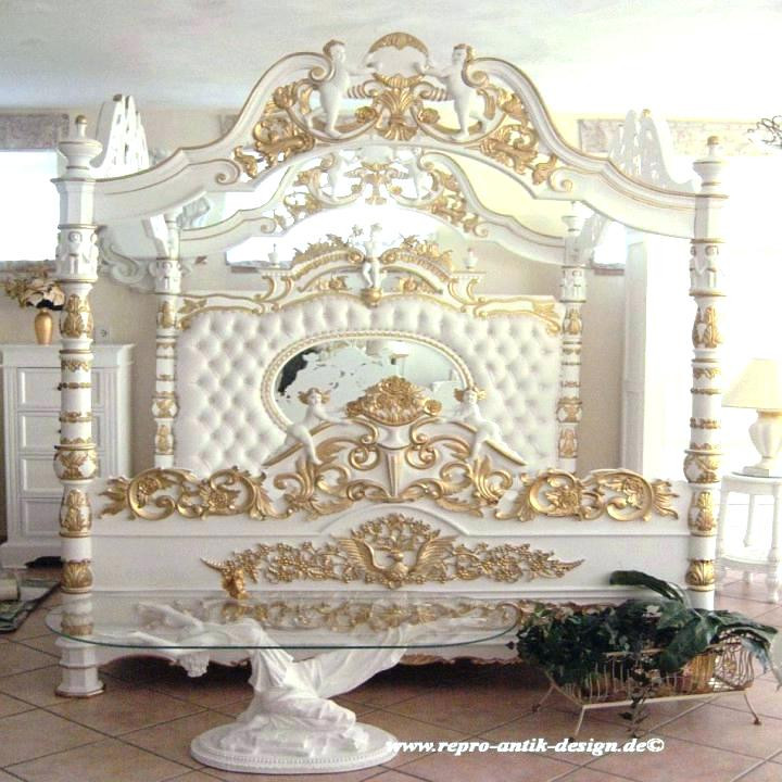 Barock Bett Weiß
 Barock Bett Antik Louis Xv Weia Gothicbett Kanigsbett