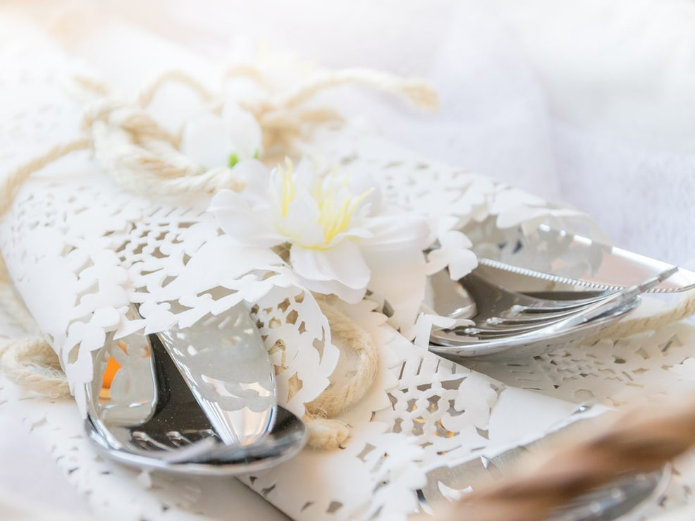 Bastelideen Hochzeit
 Bastelideen mit Tortenspitze für Hochzeit einfach