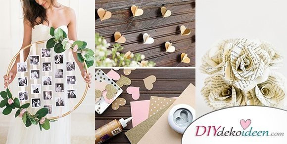 Bastelideen Hochzeit
 DIY Bastelideen zur Hochzeit