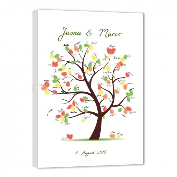 Baum Fingerabdruck Hochzeit
 Fingerabdruck Baum