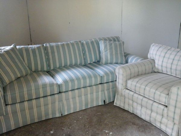 Baur Sofa
 Ed Bauer full size couch sofa ordinating chair