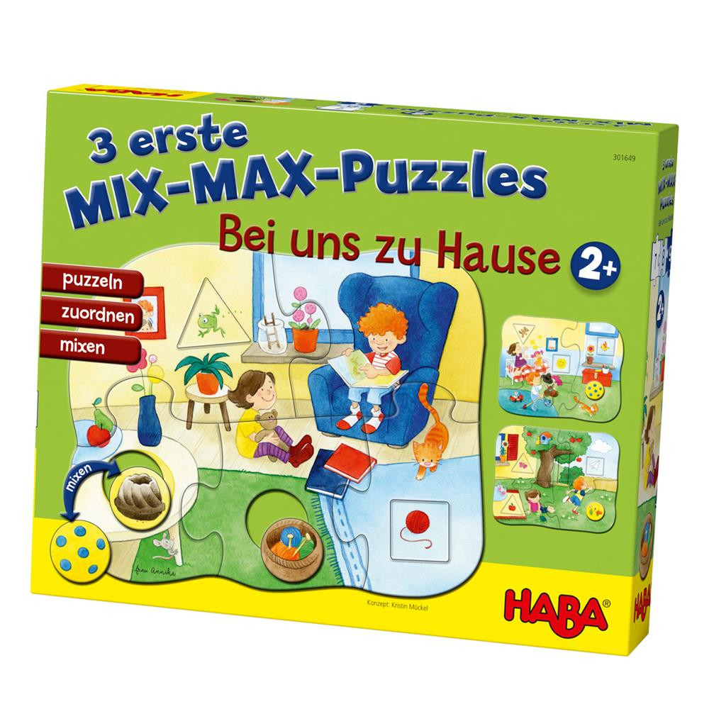 Bei Uns Zu Hause
 Haba 3 erste Mix Max Puzzles – Bei uns zu Hause bei