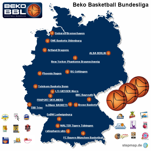 Beko Bbl Tabelle
 Basketball Bundesliga –