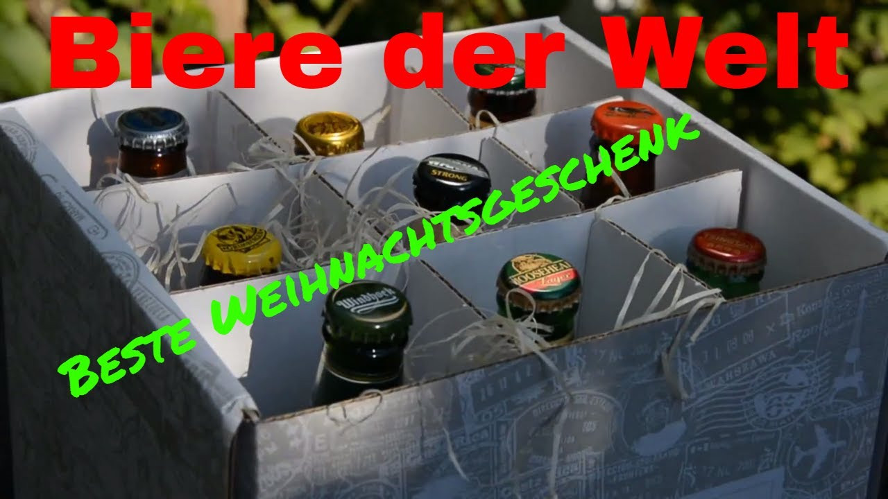 Beste Geschenke Für Männer
 Geschenke Set Biere der Welt beste Weihnachtsgeschenk für