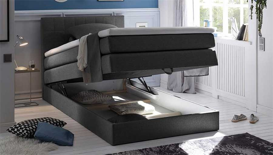 Bett 120x200 Mit Bettkasten
 Bett mit Bettkasten ein Praktische und Funktionelle