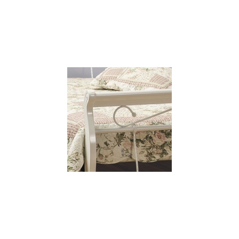 Bett 120x200 Weiß
 Bett Firenze 120x200 cm weiß