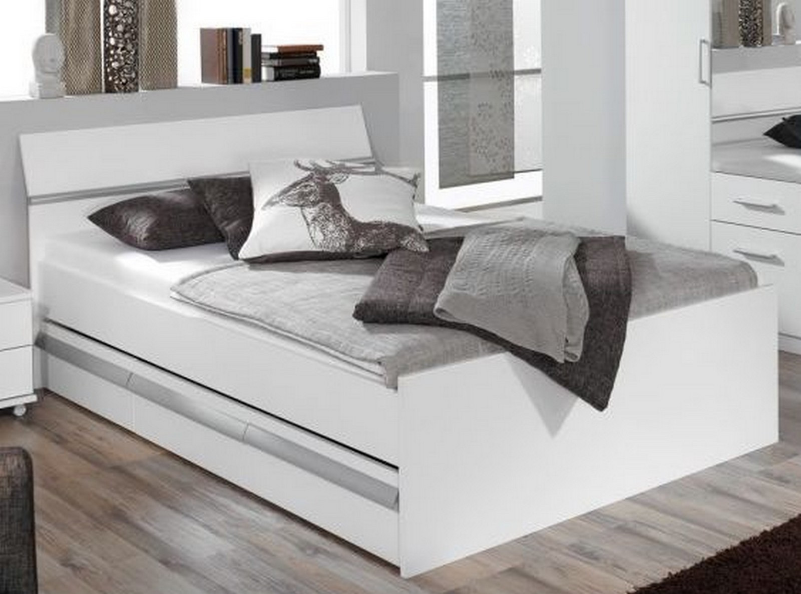 Bett 140x200 Weiß
 Betten mit bettkasten angebote auf Waterige