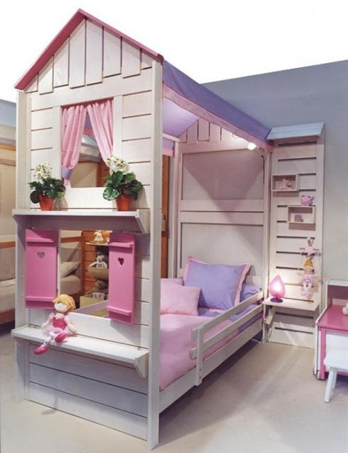 Bett Für Mädchen
 Puppenhaus Bett für kleine Mädchen Was für eine coole