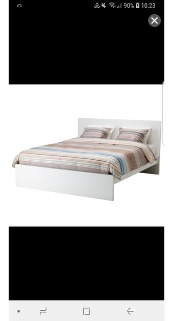 Bett Ikea Weiß
 Ikea Malm Bett Gebraucht Shpock